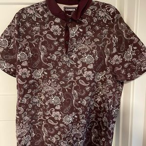 Express polo style shirt.